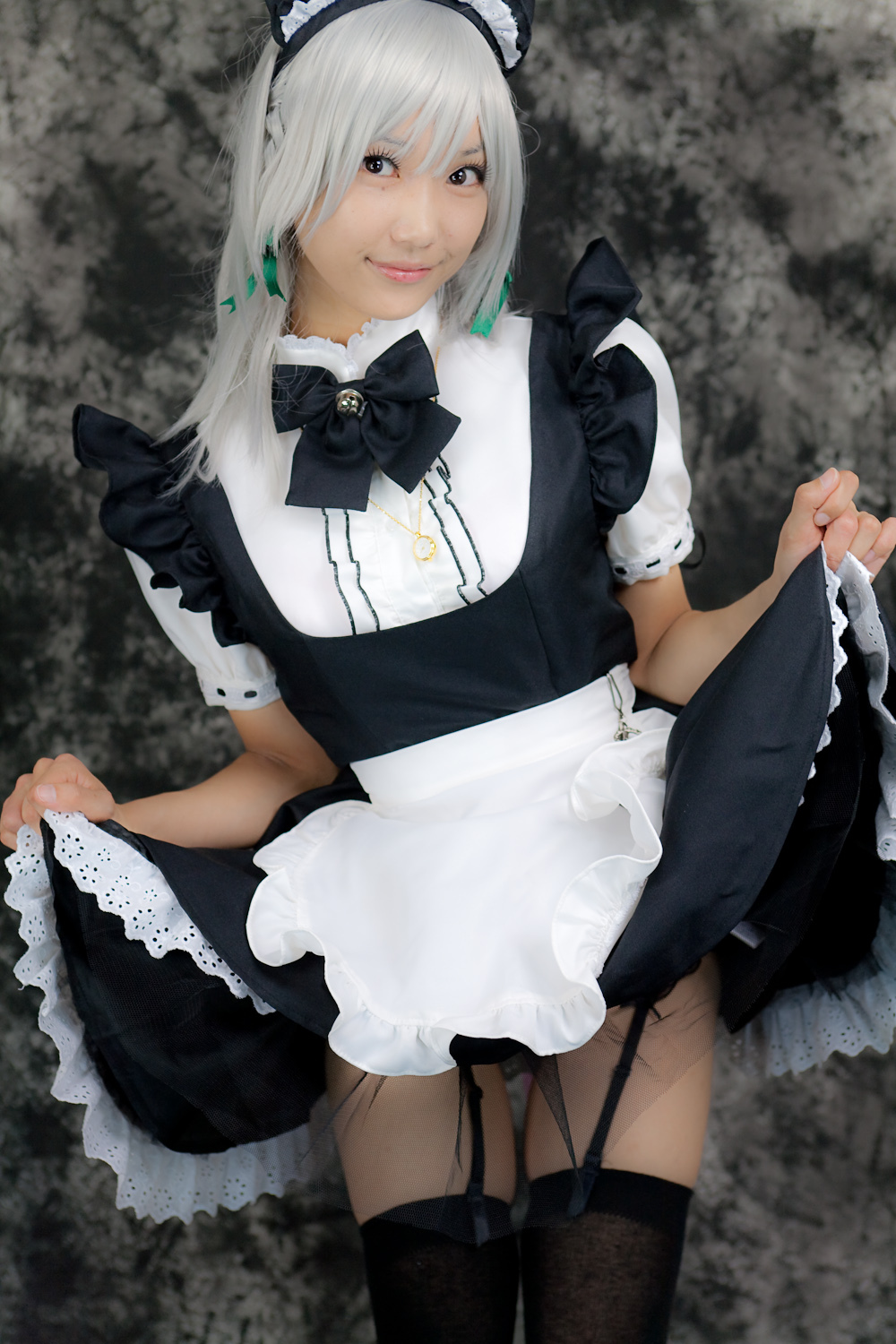 Cosplay maid as a beauty C77 Sakuya izayoi (2)